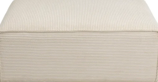 KARE Ecksofa Infinity Ottomane Cord Creme Links Discount
