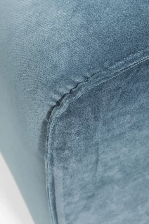 KARE Ecksofa Infinity Velvet Ocean Rechts New