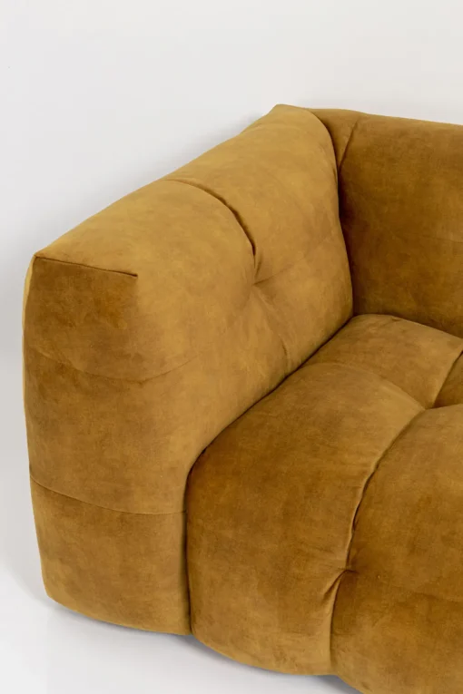 KARE Ecksofa Salamanca Goldbraun Rechts Hot