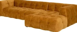 KARE Ecksofa Salamanca Goldbraun Rechts Hot