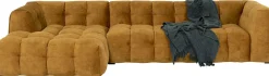 KARE Ecksofa Salamanca Goldbraun Links Online