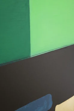 KARE Gerahmtes Bild Abstract Shapes Grün 73x143cm Outlet