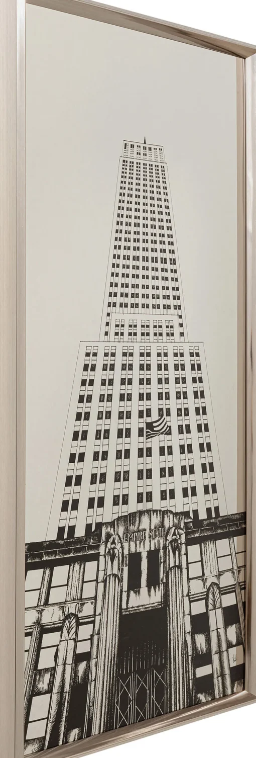 KARE Gerahmtes Bild Empire State Mirror 77x130cm Clearance