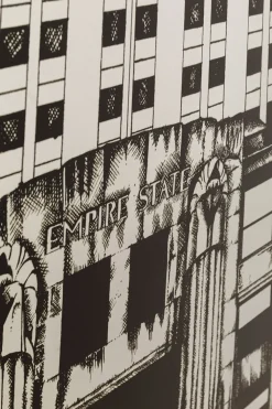 KARE Gerahmtes Bild Empire State Mirror 77x130cm Clearance