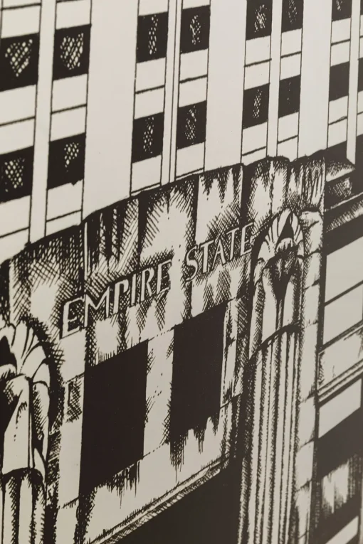KARE Gerahmtes Bild Empire State Mirror 77x130cm Clearance