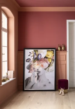 KARE Gerahmtes Bild Flower Lady Pastell 117x154cm Hot