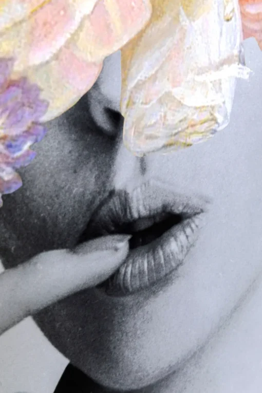 KARE Gerahmtes Bild Flower Lady Pastell 117x154cm Hot
