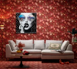 KARE Gerahmtes Bild NY View 120x120cm Outlet
