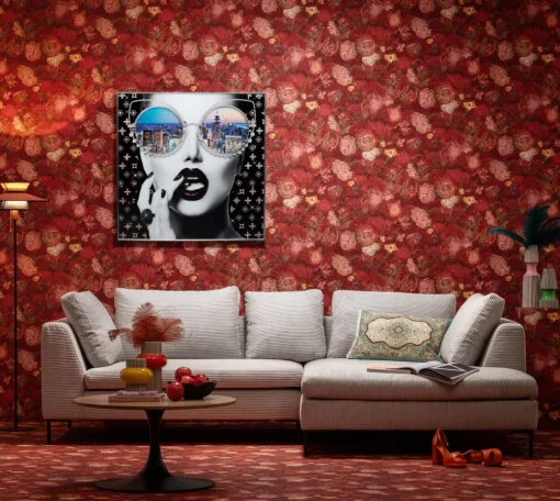 KARE Gerahmtes Bild NY View 120x120cm Outlet