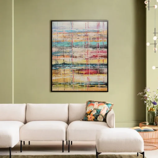 KARE Gerahmtes Bild Orizzonte 80x100cm Hot