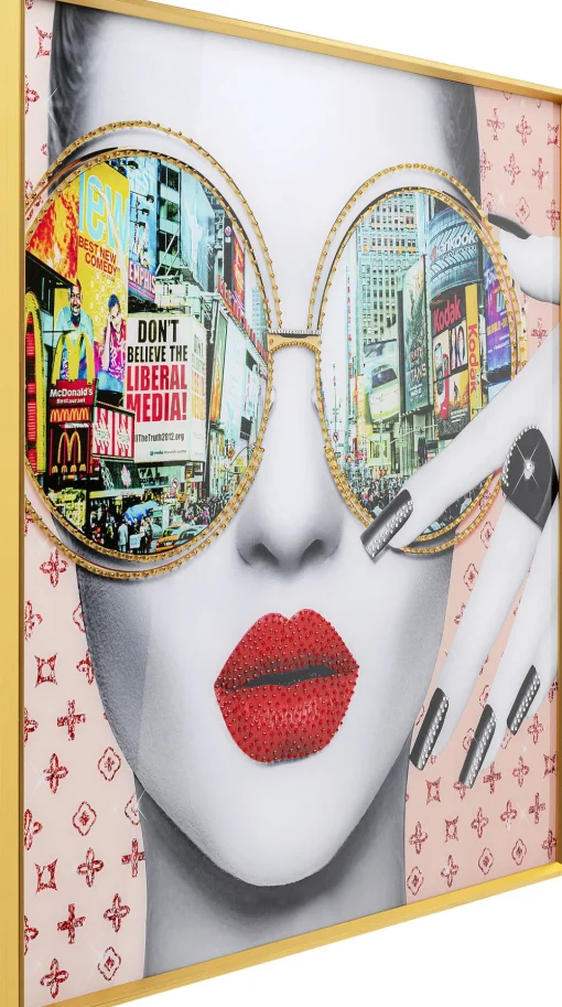 KARE Gerahmtes Bild Times Square View 80x80cm Clearance