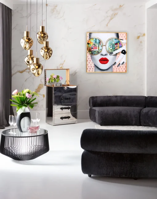 KARE Gerahmtes Bild Times Square View 80x80cm Clearance