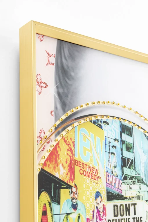 KARE Gerahmtes Bild Times Square View 120x120cm Outlet