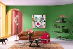 KARE Gerahmtes Bild Times Square View 120x120cm Outlet