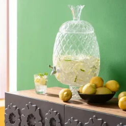KARE Getränkespender Pineapple Klar (2/tlg.) Best