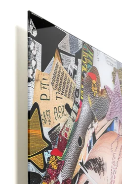 KARE Glasbild Artsy Portrait Front 80x120cm Hot