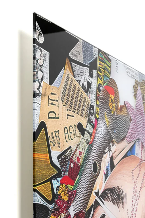 KARE Glasbild Artsy Portrait Front 80x120cm Hot