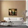 KARE Glasbild Dog Familiy 110x90cm Discount