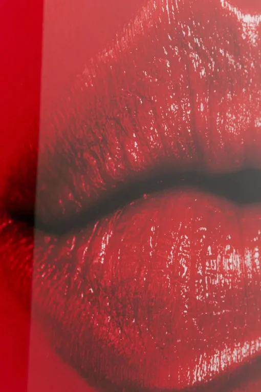 KARE Glasbild Red Lips 120x80cm Best