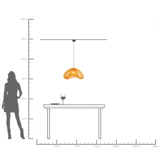 KARE Hängeleuchte Aloha Drop Uno 54cm Sale