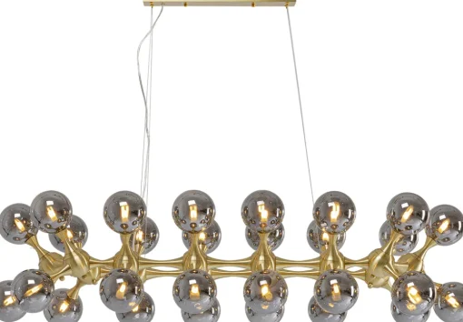 KARE Hängeleuchte Atomic Balls Brass 140cm Fashion