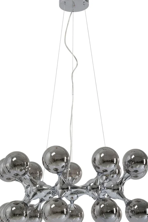 KARE Hängeleuchte Atomic Balls Silber Ø74cm Clearance