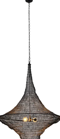 KARE Hängeleuchte Cocoon Schwarz Ø89cm Hot