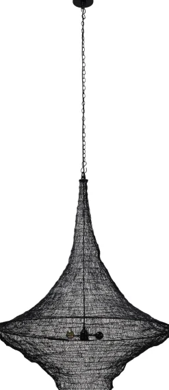 KARE Hängeleuchte Cocoon Schwarz Ø89cm Hot