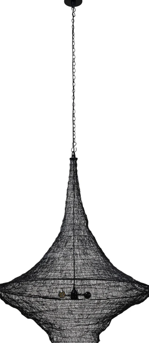 KARE Hängeleuchte Cocoon Schwarz Ø89cm Hot