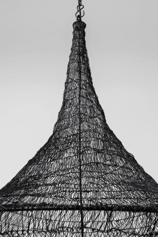 KARE Hängeleuchte Cocoon Schwarz Ø89cm Hot