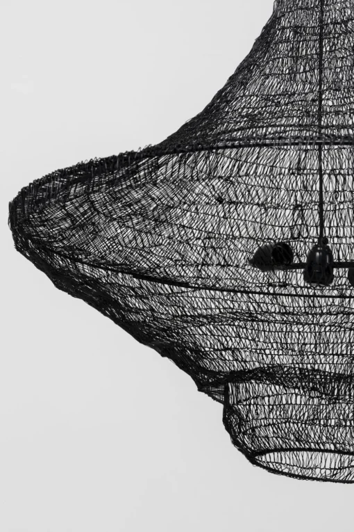 KARE Hängeleuchte Cocoon Schwarz Ø89cm Hot