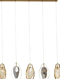 KARE Hängeleuchte Diamond Fever Dining Brass 110cm New