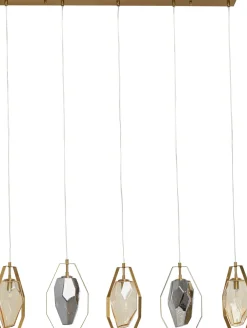 KARE Hängeleuchte Diamond Fever Dining Brass 110cm New