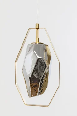 KARE Hängeleuchte Diamond Fever Dining Brass 110cm New