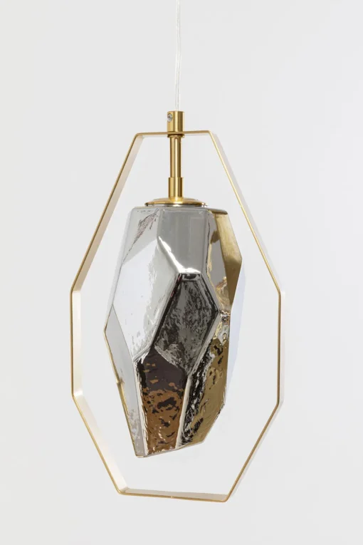 KARE Hängeleuchte Diamond Fever Dining Brass 110cm New