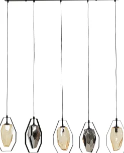KARE Hängeleuchte Diamond Fever Dining Schwarz 110cm Sale