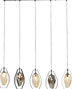 KARE Hängeleuchte Diamond Fever Dining Schwarz 110cm Sale