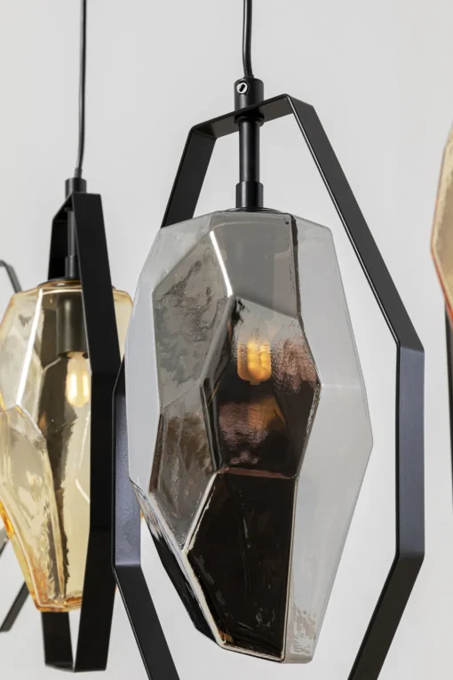 KARE Hängeleuchte Diamond Fever Dining Schwarz 110cm Sale