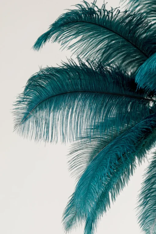 KARE Hängeleuchte Feather Palm Grün Ø87cm Fashion