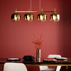 KARE Hängeleuchte Golden Goblet Quattro Ø25cm Outlet