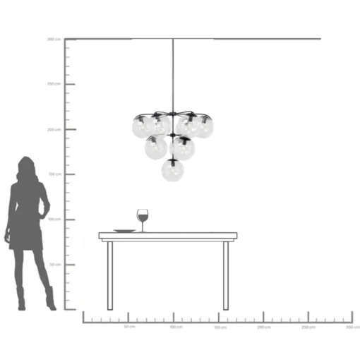 KARE Hängeleuchte Lasmina Bunch Ø91cm Outlet