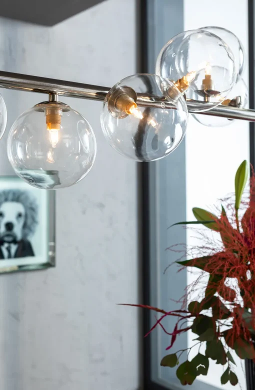 KARE Hängeleuchte Scala Balls Chrome 155cm Discount