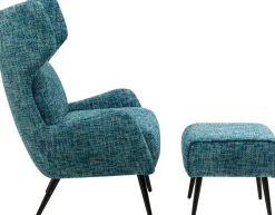 KARE Hocker Arne Hellblau Fashion