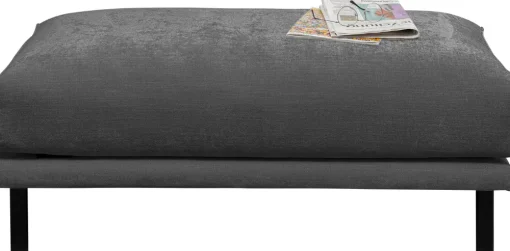 KARE Hocker Edna Grau 115x60cm Clearance