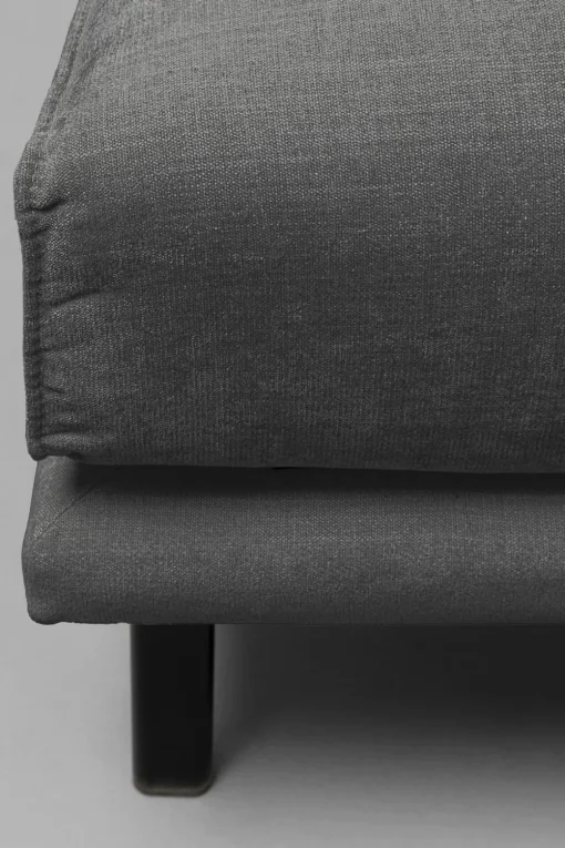 KARE Hocker Edna Grau 115x60cm Clearance