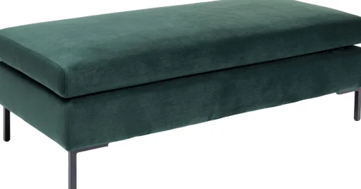 KARE Hocker Gianni Velvet Dunkelgrün Fashion