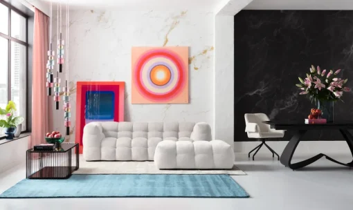 KARE Hocker Salamanca Creme 125x80cm Best