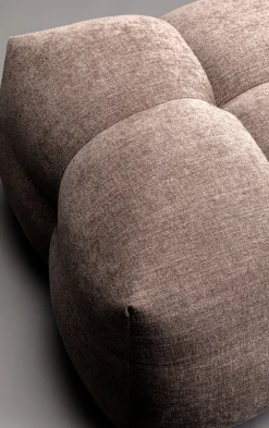 KARE Hocker Salamanca Grau 125x80cm Hot
