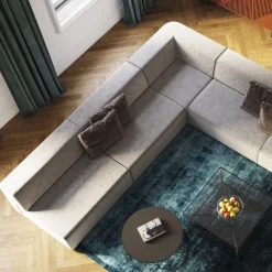 KARE Infinity Ecke 100 Elements Grau Rechts Fashion