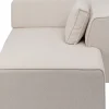 KARE Infinity Ottomane Elements Creme Rechts 182cm Fashion